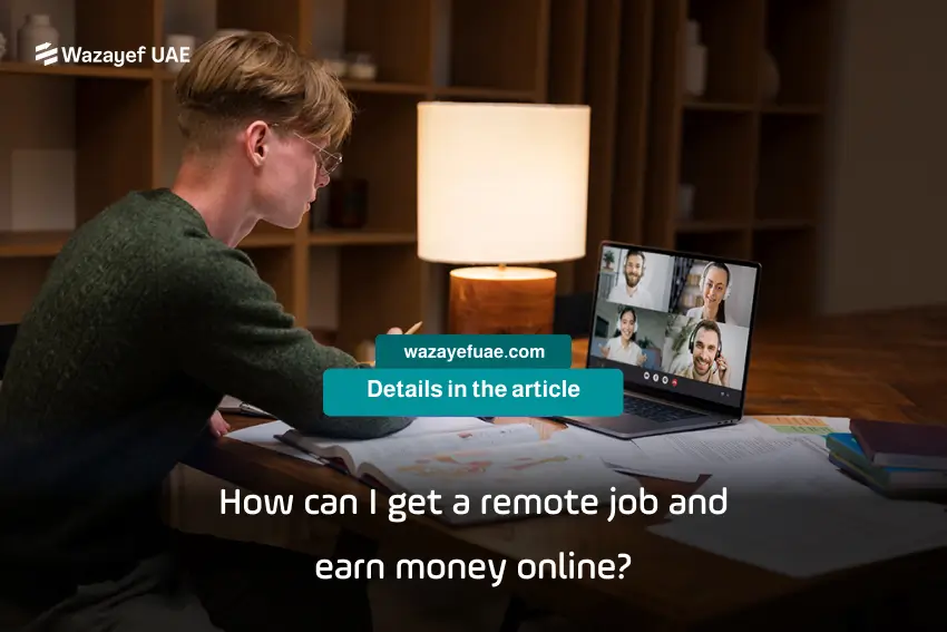 How can I get a remote job and earn money online_